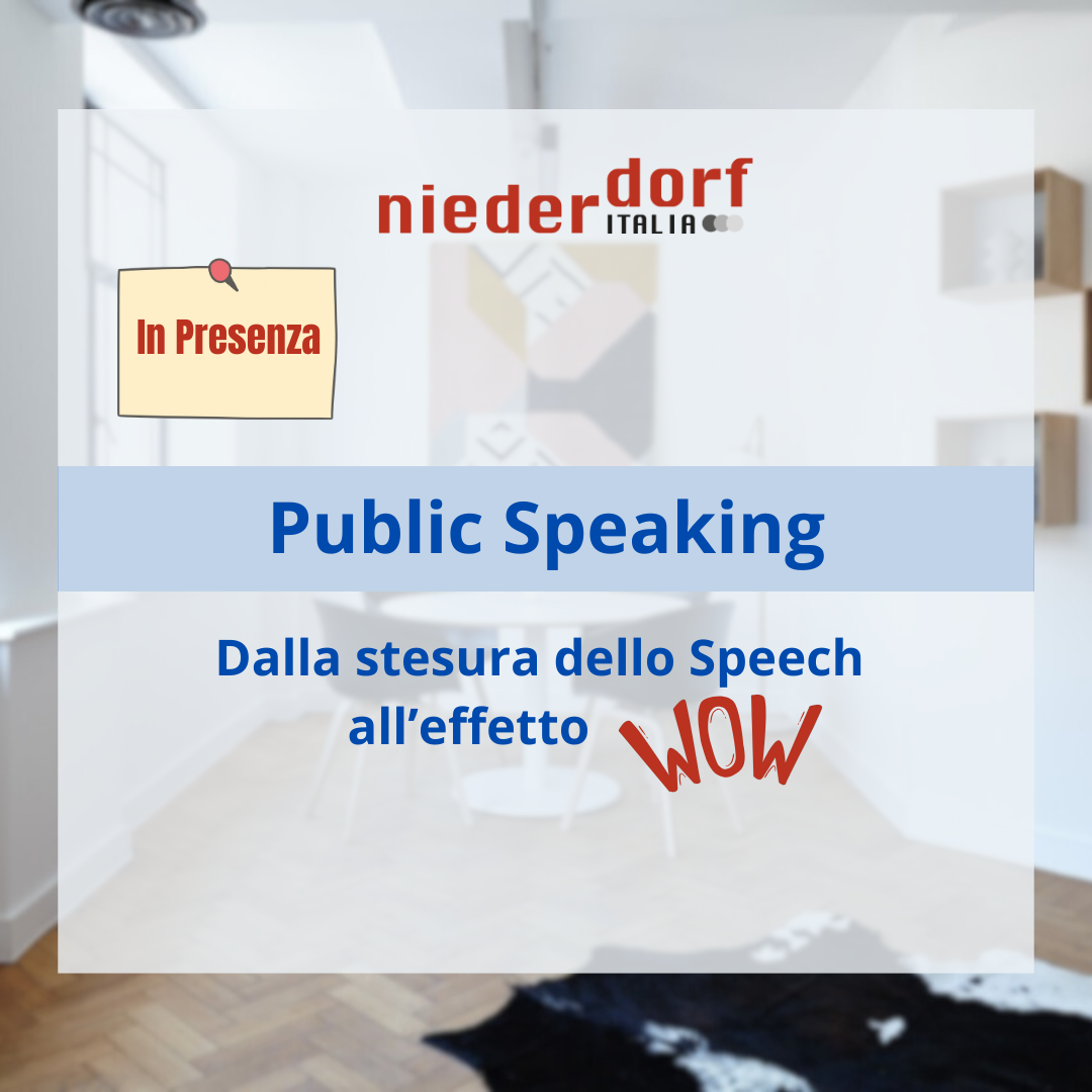 Corso Public Speaking