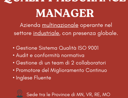 QUALITY ASSURANCE MANAGER